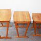Set of 3 nesting tables, Denmark, 60s.