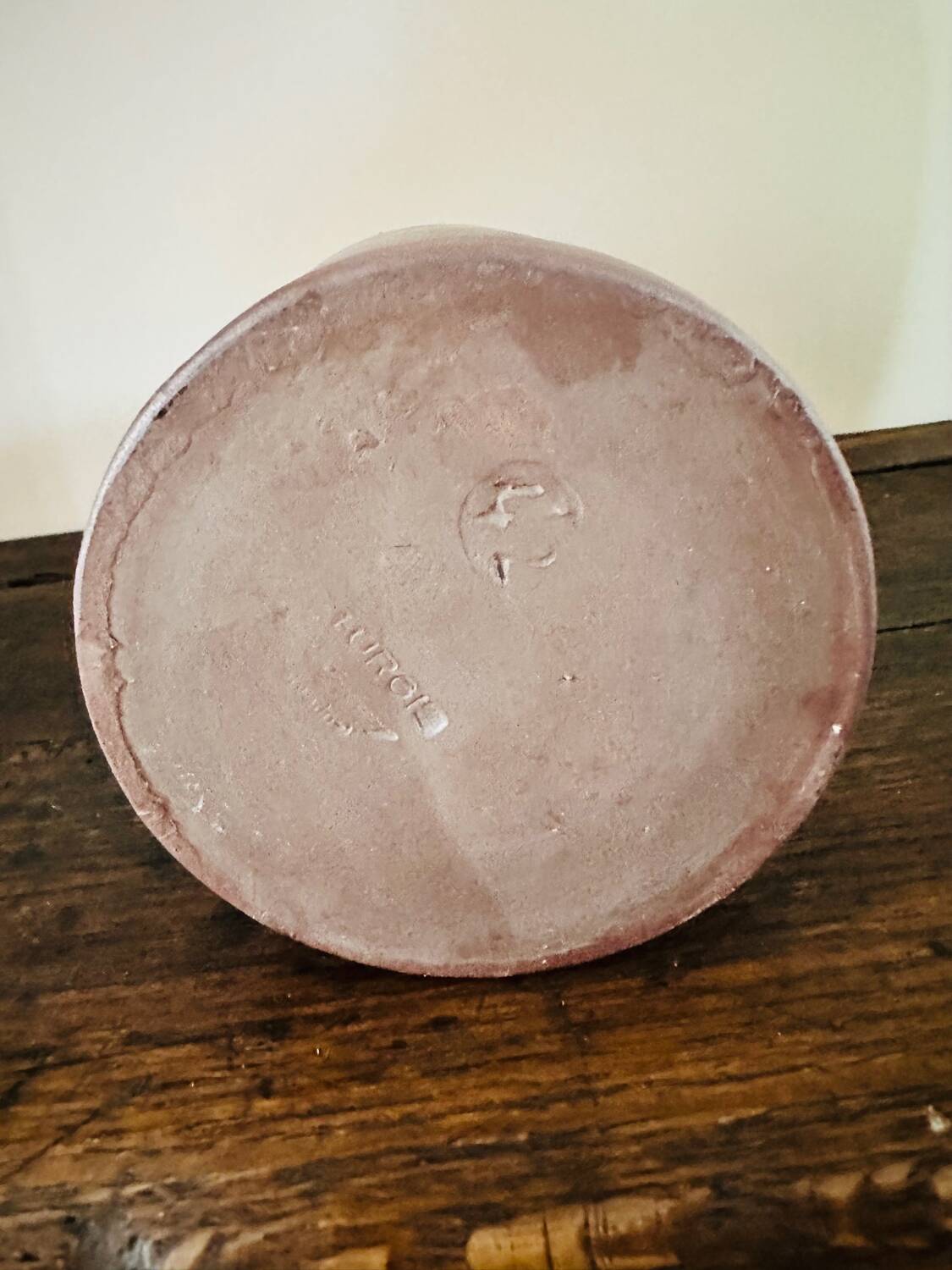 Vintage stoneware carafe