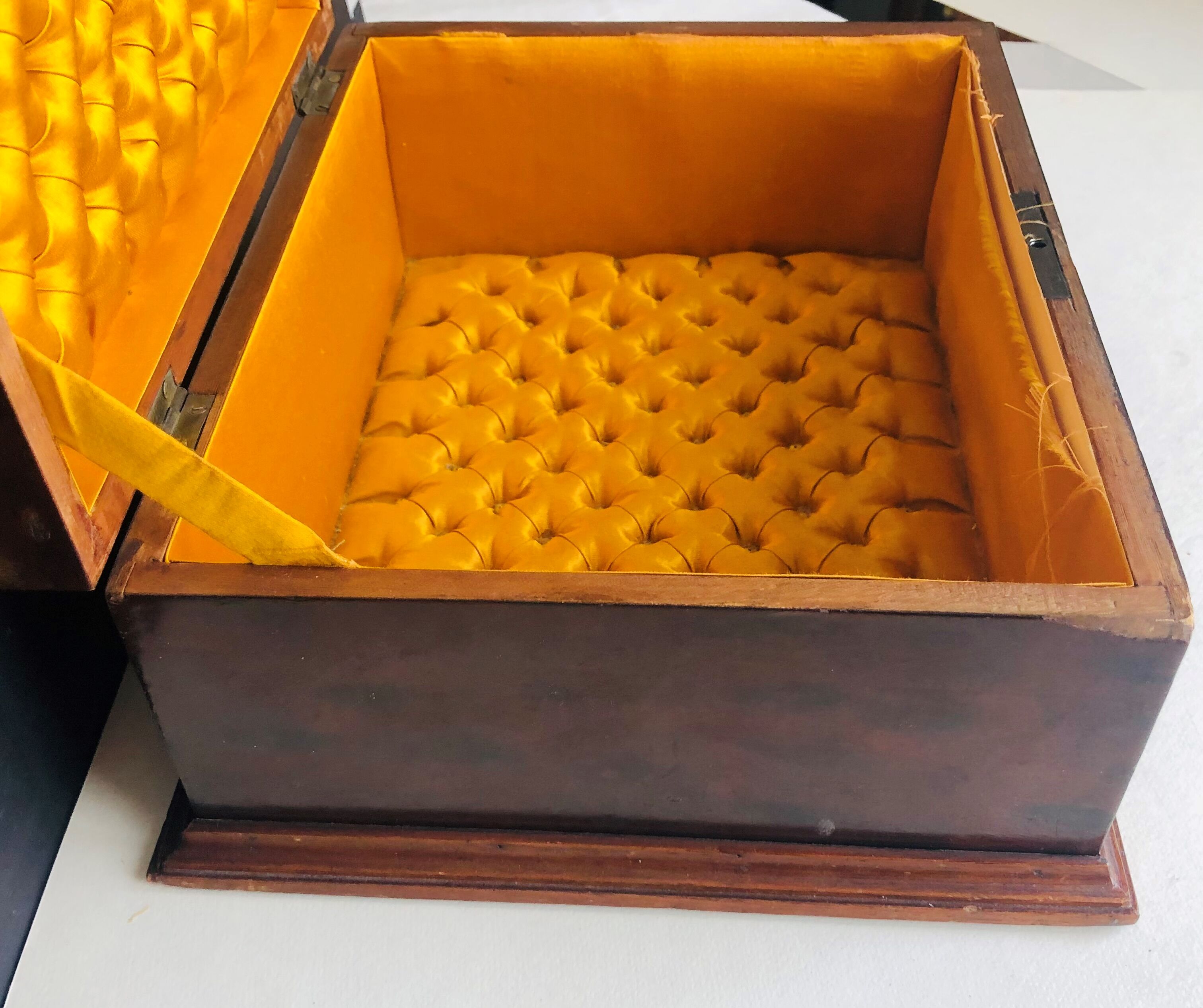 Wooden marquetry box
