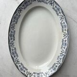 Plat de présentation oval Staint Amand