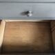 Vintage chest of drawers in painted wood