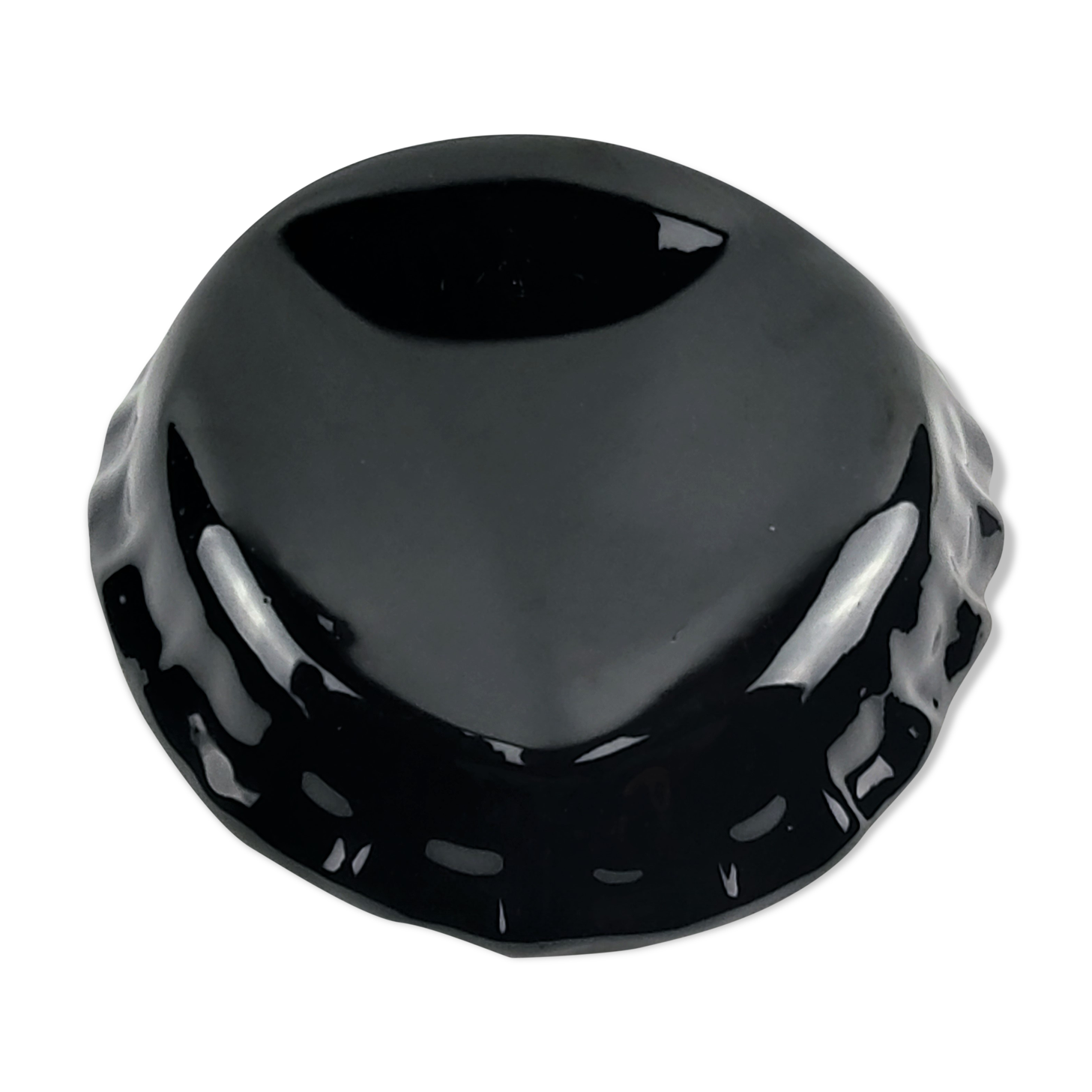 Empty pocket "Capsule" J.C Peiré black ceramic 1980