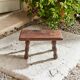 Tabouret bois vintage