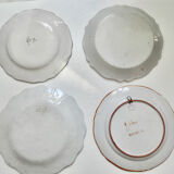 Lot 4 ceramic plates