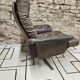 Vintage leather lounge chair 1960