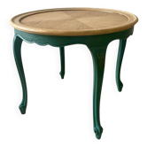 Vintage Louis XV style guéridon in renovated oak