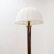 Metal and brass tripod floor lamp in Hollywood Regency style – 1950s
