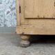 Antique English two-body buffet in solid pine (renovated)