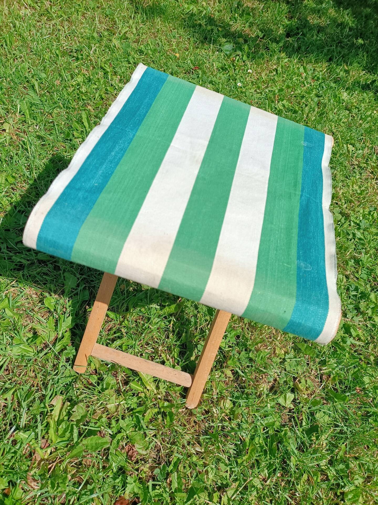 Vintage folding stool