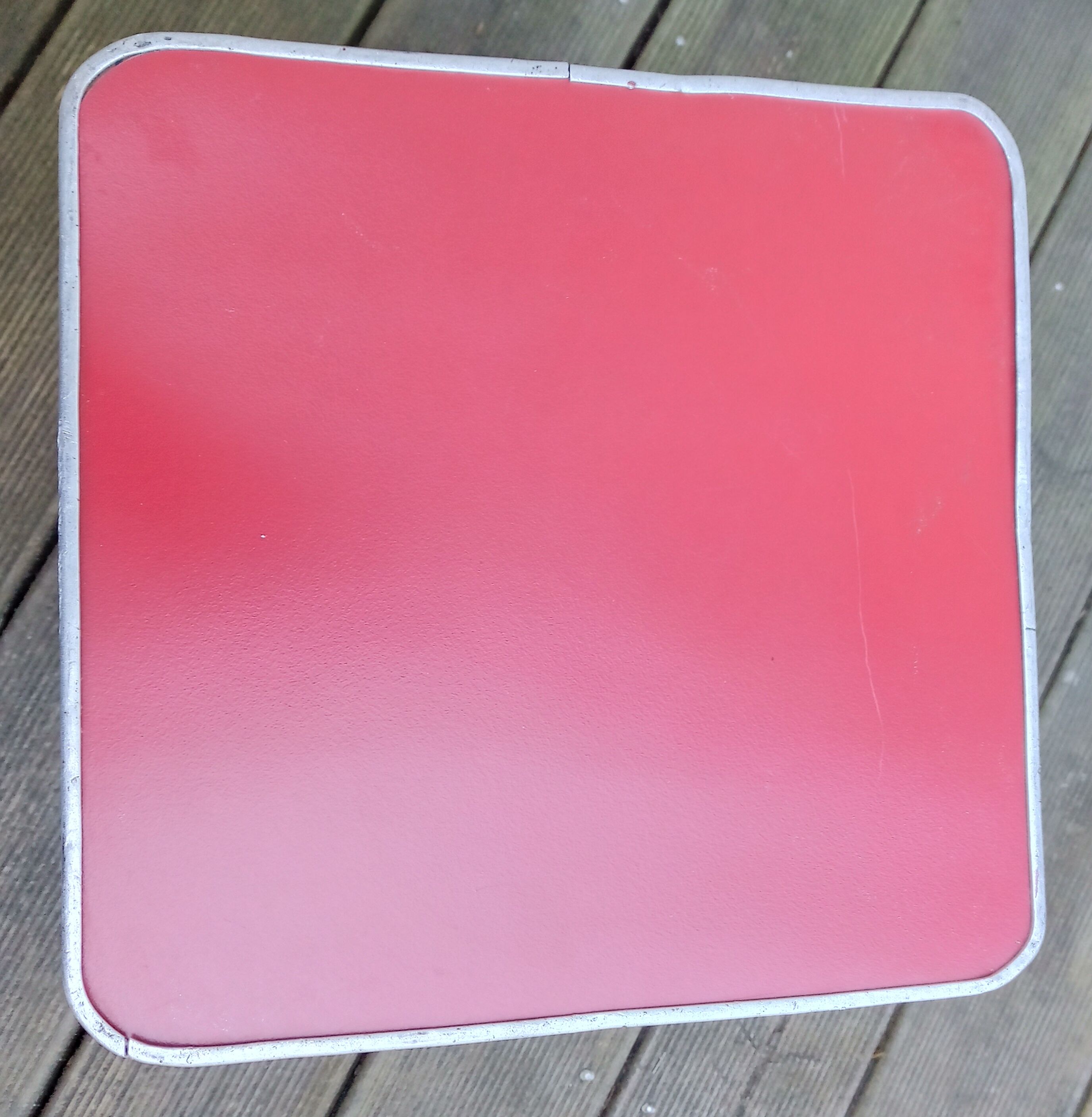 Paire de tabourets bois années 50