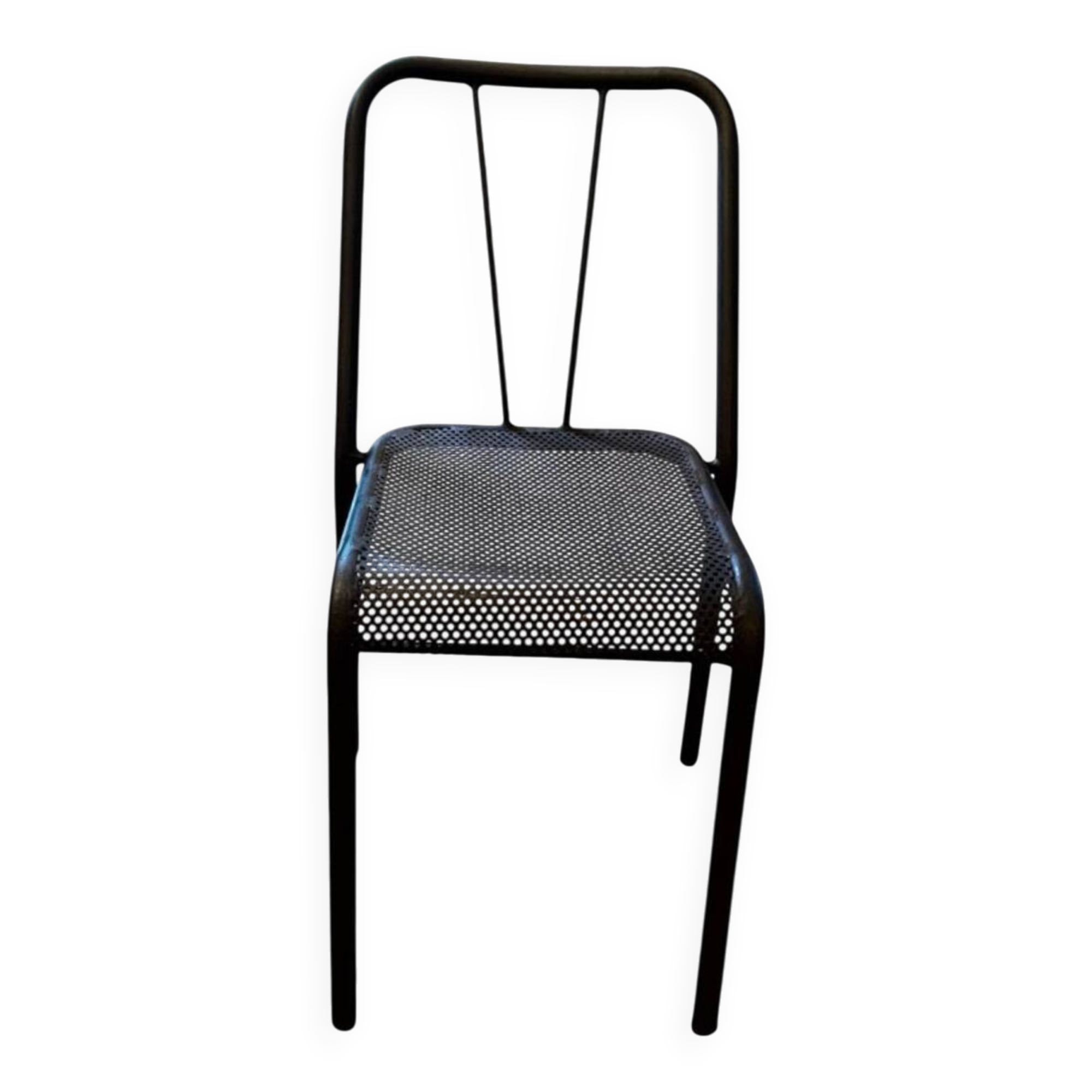 Chaise en fer vintage