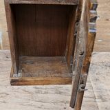 Art Deco teak wall display case