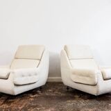Vintage lounge chairs by Jitona, Czechoslovakia, 1970’s