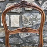 Pair of Louis XV-style bedroom chairs