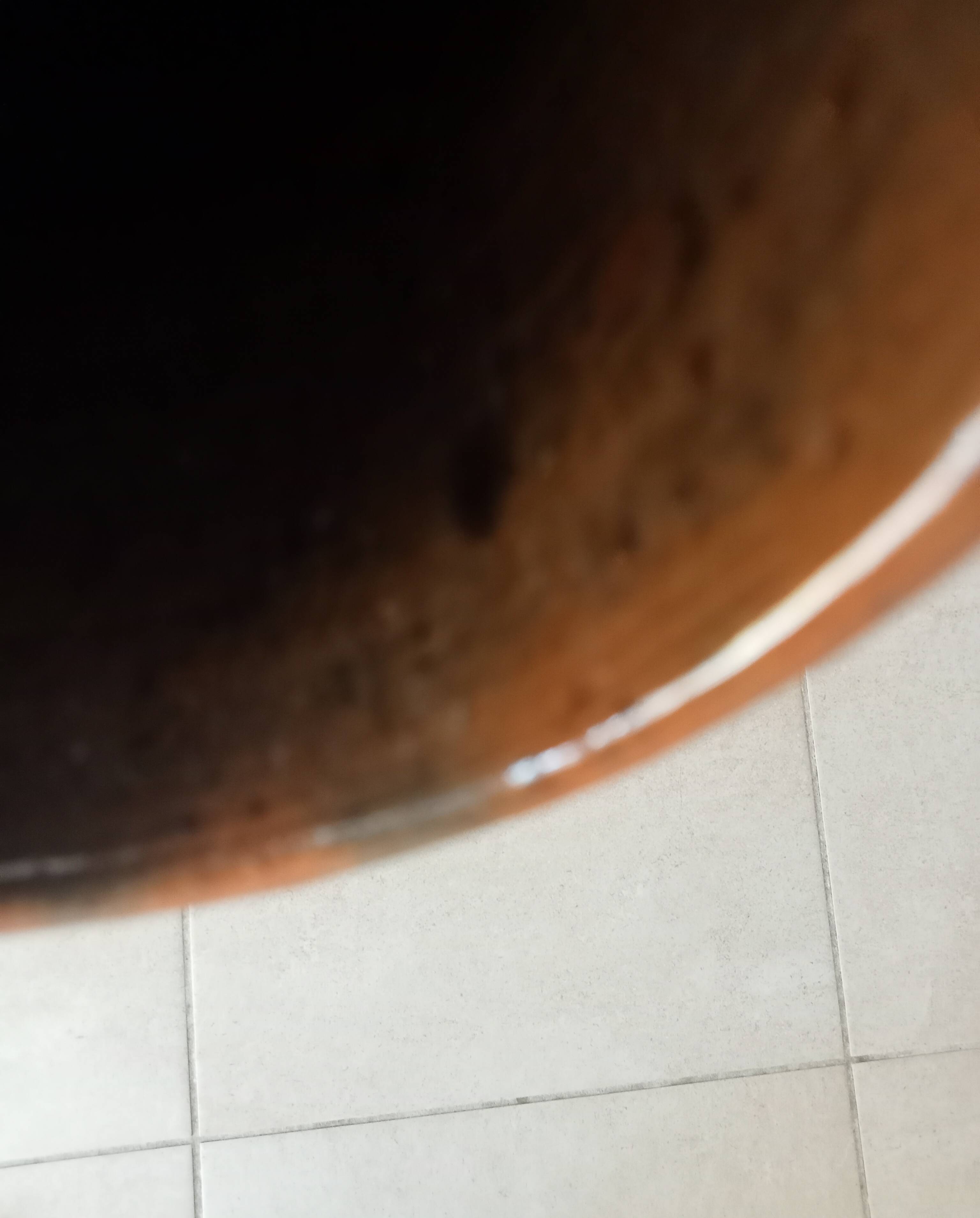 Vase rouleau vintage en grès années 50