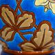 Vase decorated with flowers in enamels of longwy – early twentieth century