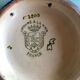 Assiette emaux de longwy