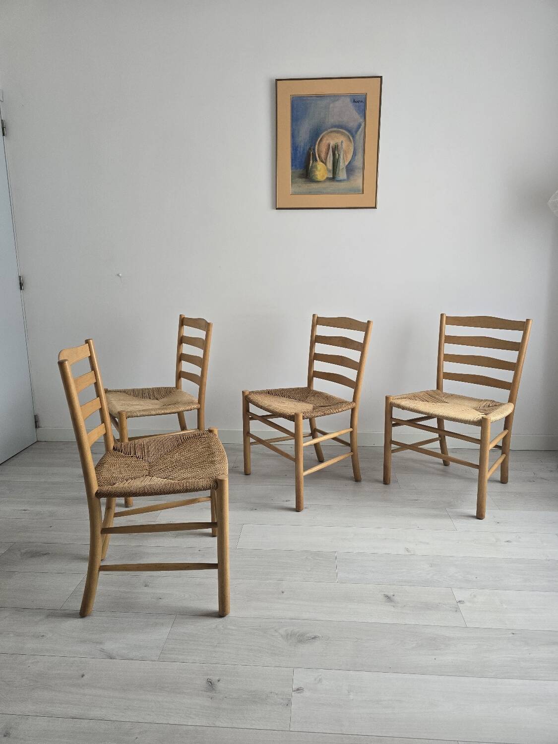 4× Chaises de salle à manger Fritz Hansen