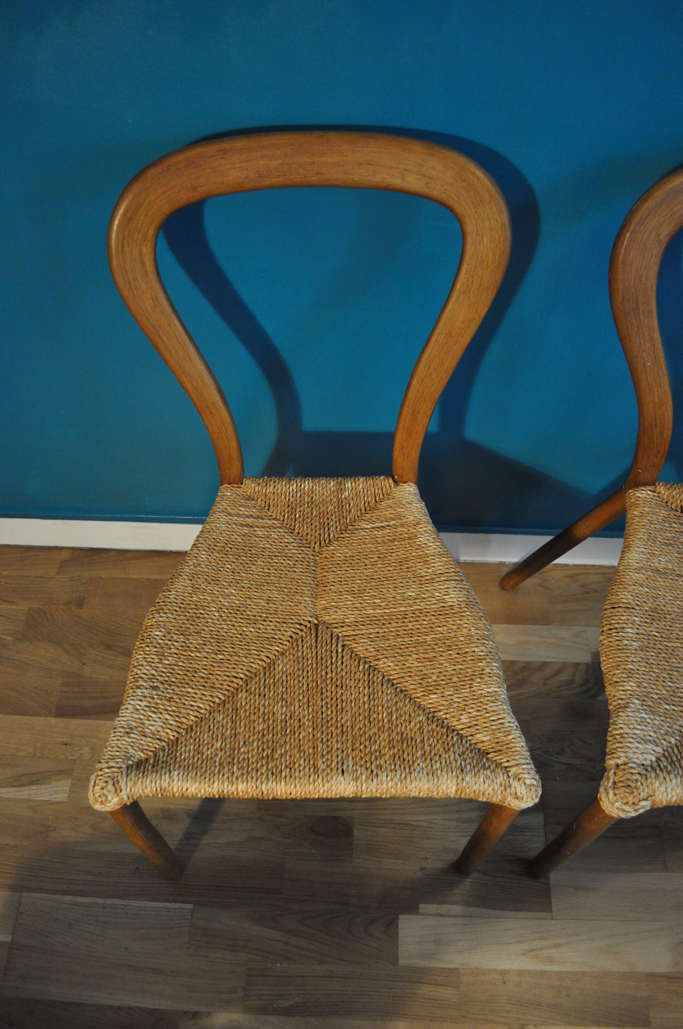 Pair of swedish bentwood chairs