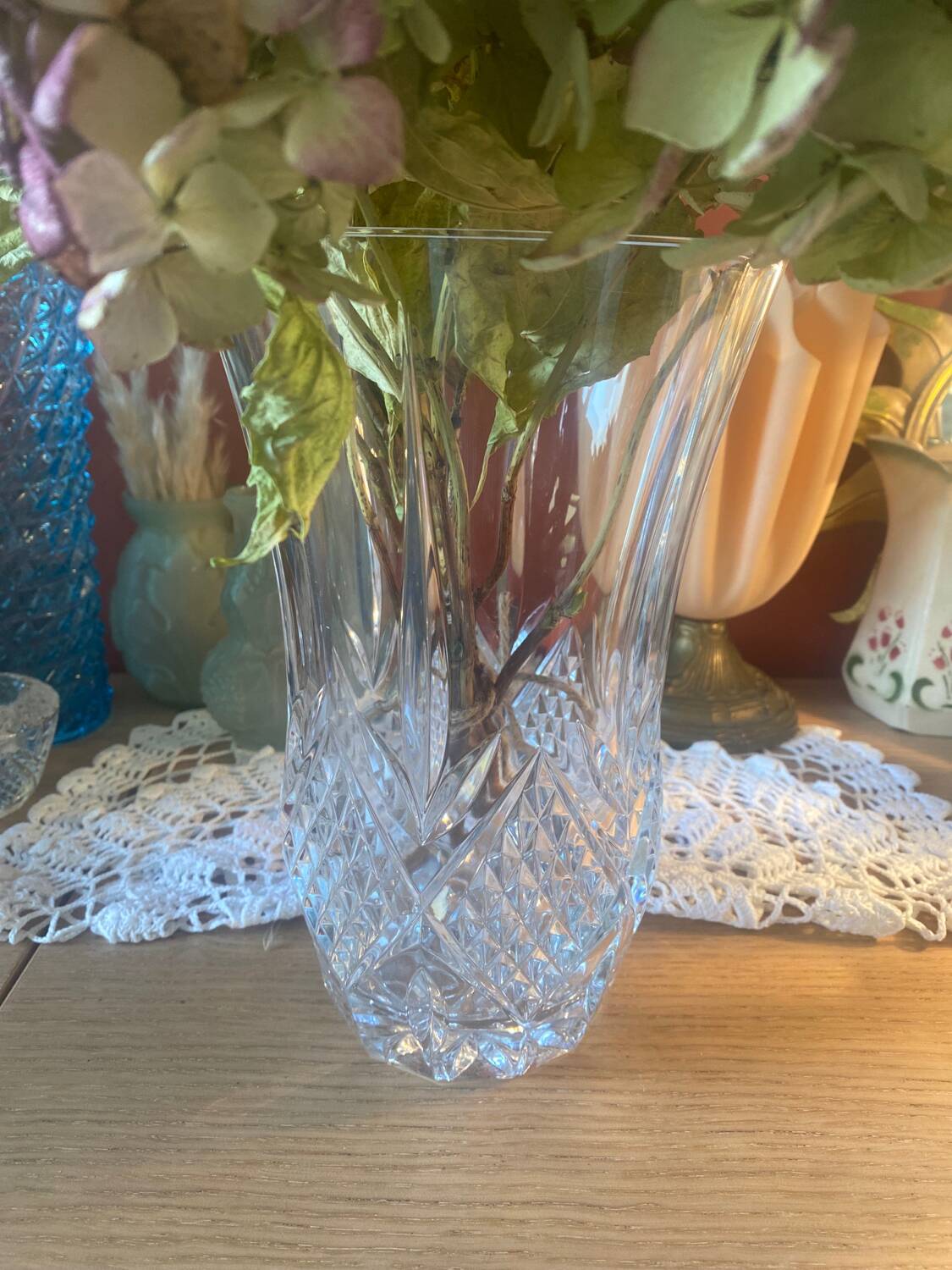 Crystal vase