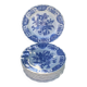 Ridgeway 13-piece dinner plate set – Windsor pattern – English Staffordshire earthenware