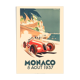 Affiche Vintage Grand Prix de Monaco 1937