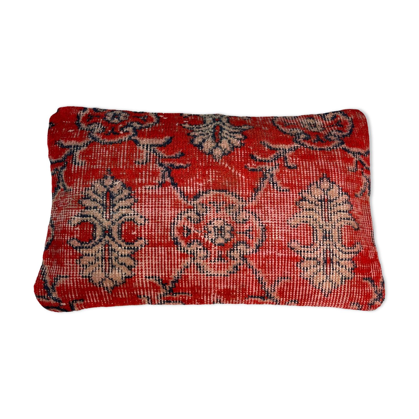 Vintage turkish rug cushion cover , 30 x 50 cm
