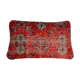 Vintage turkish rug cushion cover , 30 x 50 cm