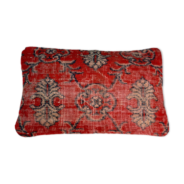Housse de coussin de tapis turc vintage  30 x 50 cm