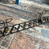 Vintage metal coat rack