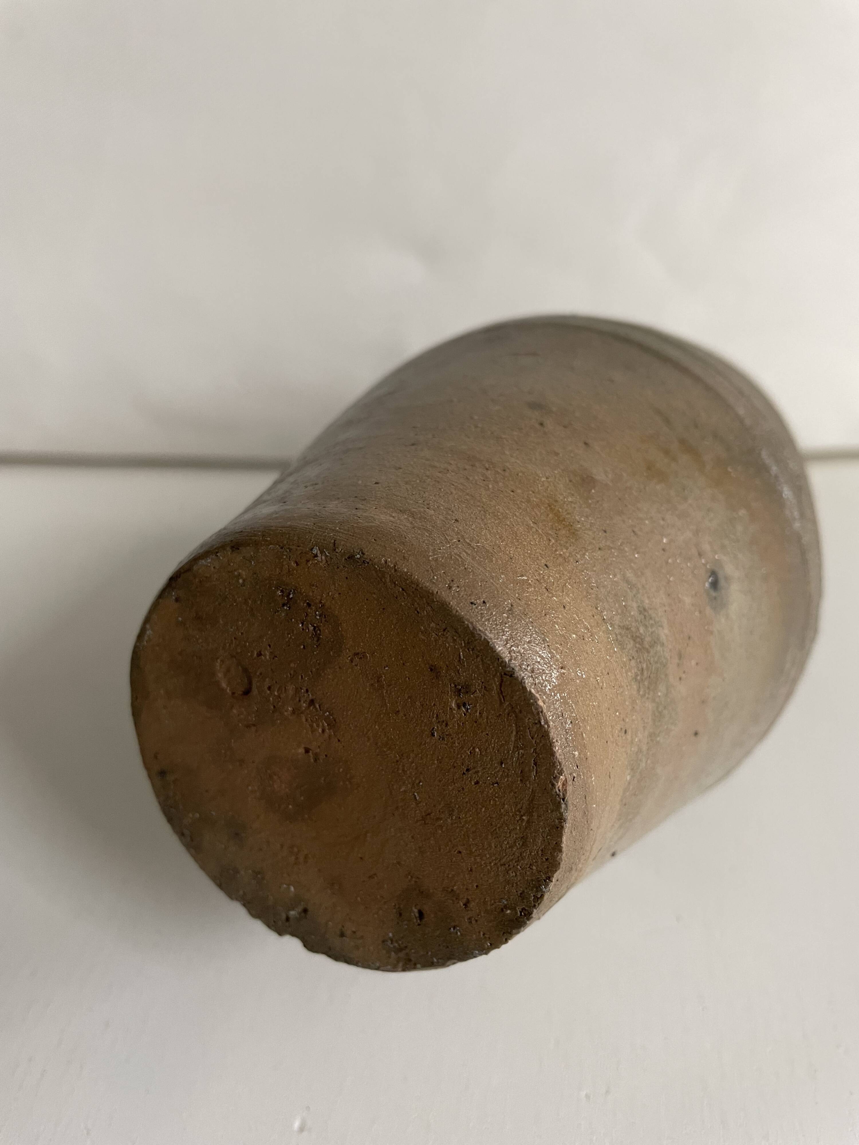 Bouteille ou vase vintage en grès