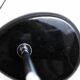 Diabolo desk lamp in black metal