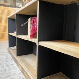 Double-sided counter with XL oak compartments