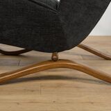 Model H-269 Lounge Chairs by Jindřich Halabala for UP Závody, 1930s,