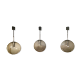 Set de 3 suspensions boules vintage 1060