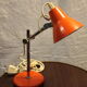 Articulated lamp vintage orange