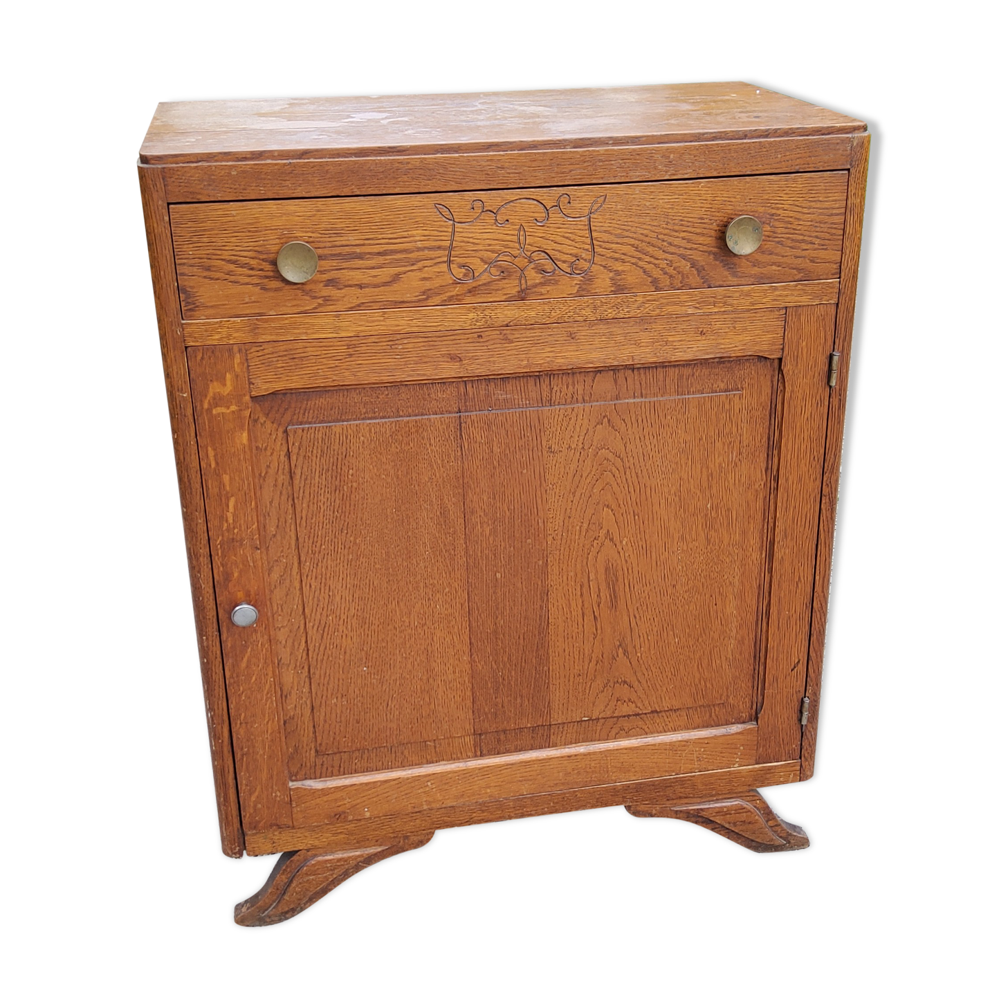 1940s oak confectioner