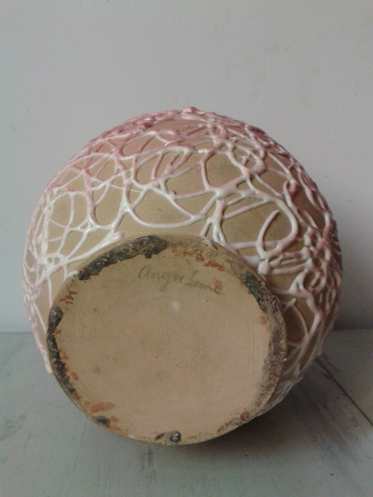 Former Earth Ball vase cooked
