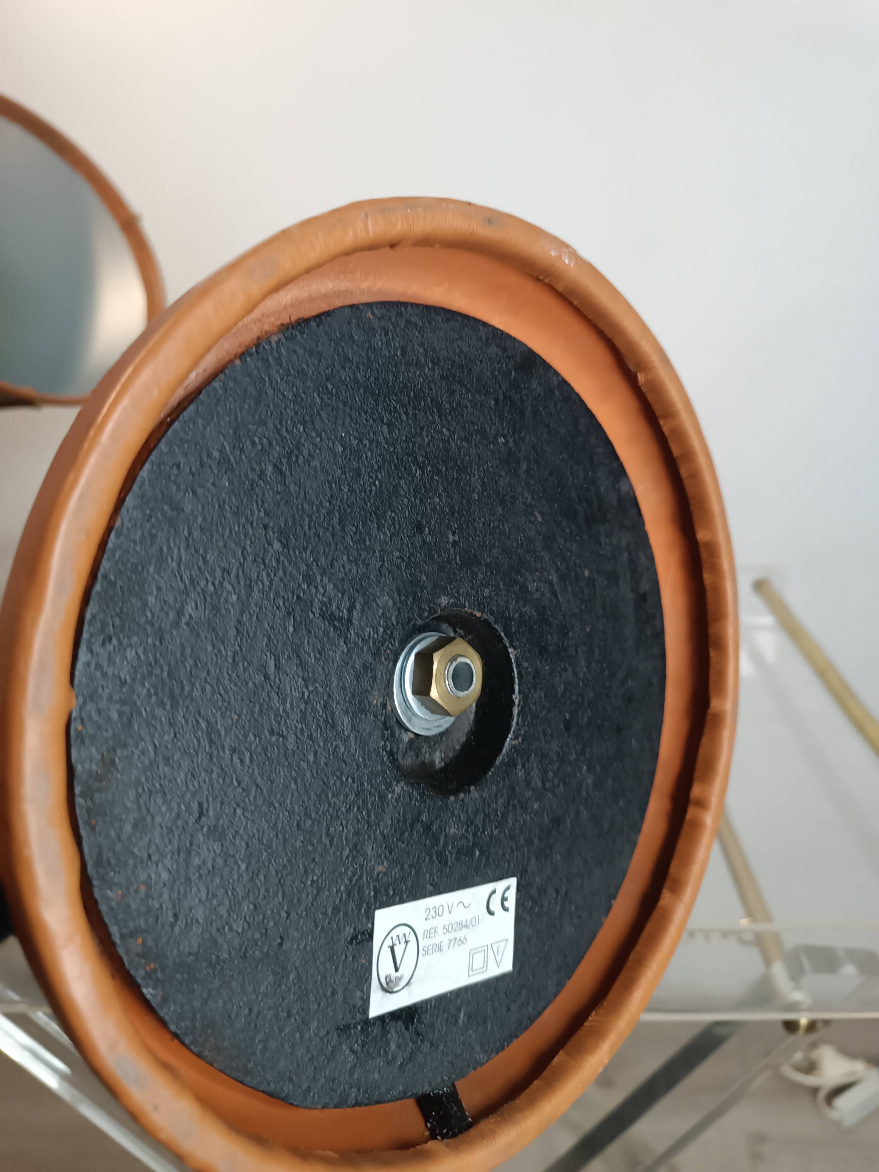 Table lamp by Jacques Adnet for Valenti 1960s