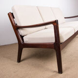 Danish sofa, 3 seats, Senator model by Ole Wanscher for Peter Jepessen