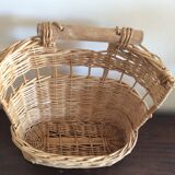 Vintage bakery pan shelf