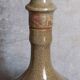 Bouteille à liqueur de potier en grès émaillé vintage