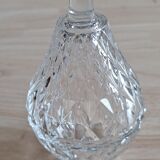 Glass pear candy box