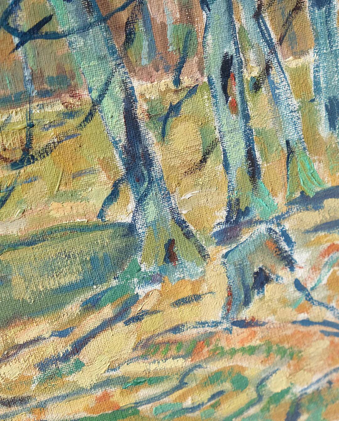 Oil painting landscape