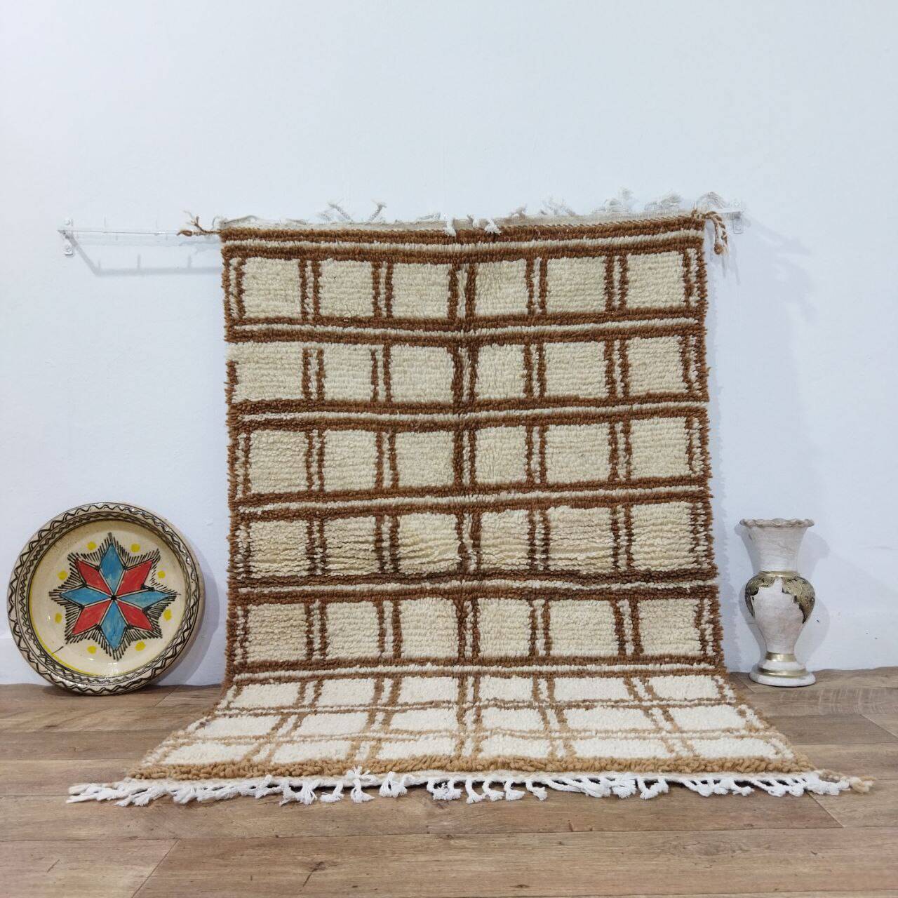 Tapis Berbère Marocain Artisanal 153 X 102 CM