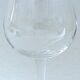 Suite of six large crystal wine tasting glasses