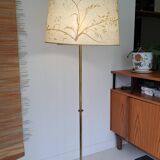 Brass floor lamp