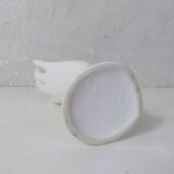 main blanche baguier soliflore support à bijoux vintage