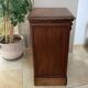 19th century solid wood bedside table