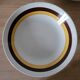 Set of 9 vintage 70s deep plates